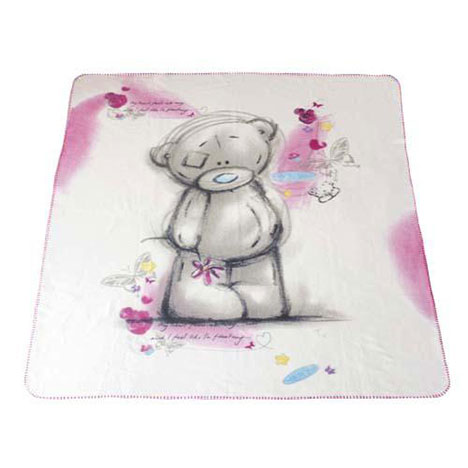 Sketchbook Me to You Bear Fleece Blanket £8.99